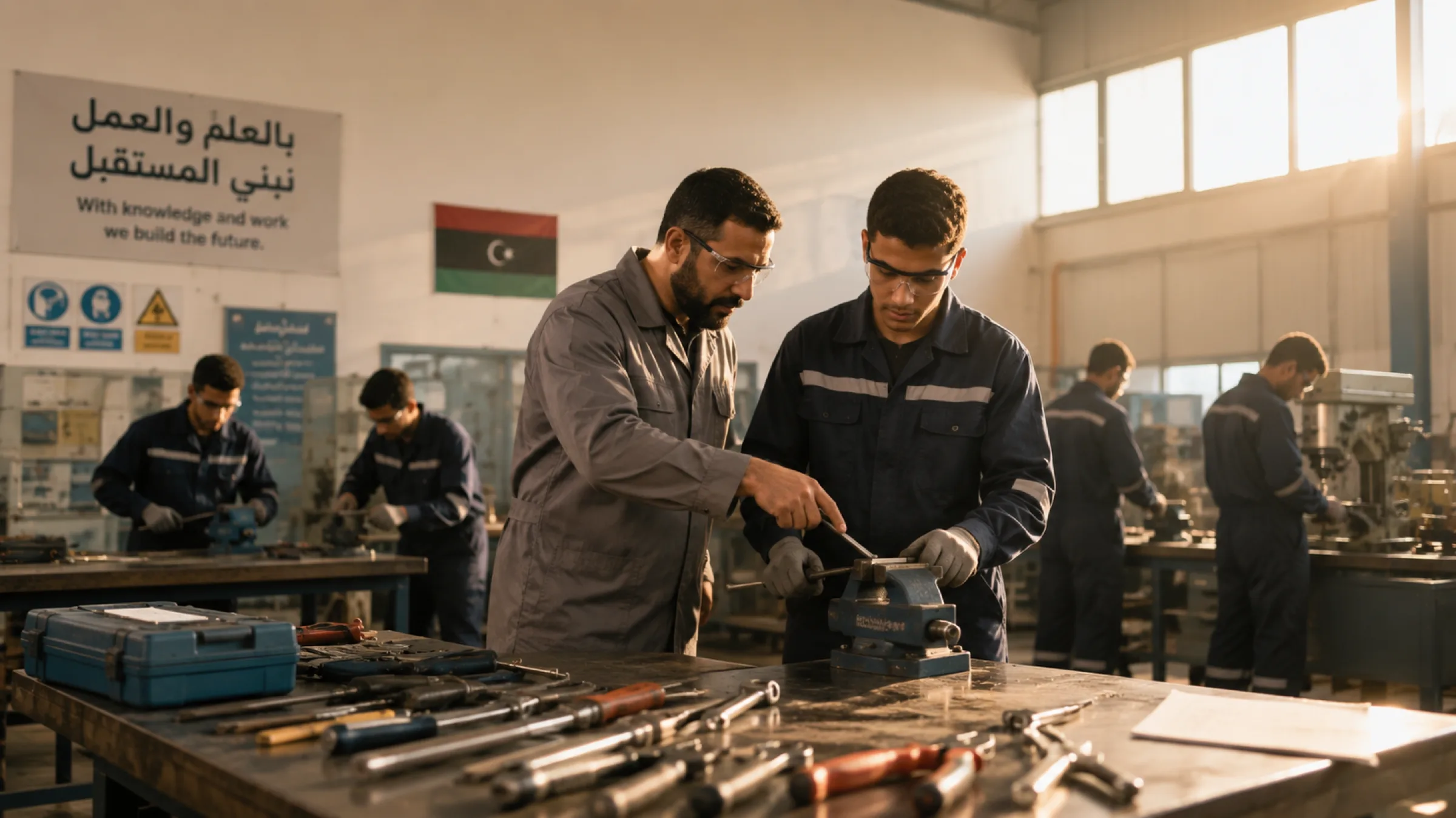 Build the workforce Libya’s next chapter depends on.