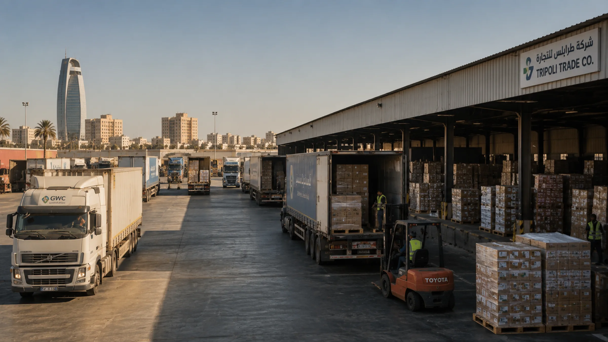Trading & Distribution Corridor